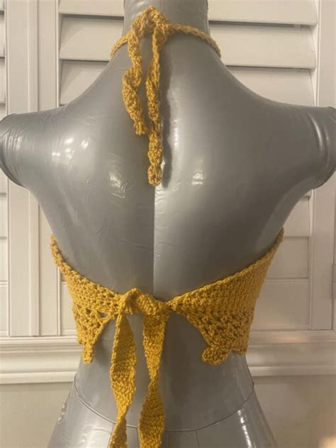 Boho Halter Top Crochet Pattern Diy From Home Crochet