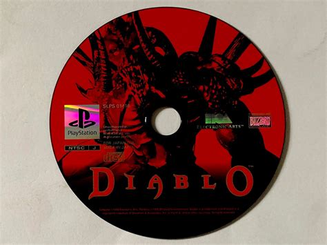 PS1 Diablo w/Spine Playstation 1 Sony Action Role Playing Game | Etsy