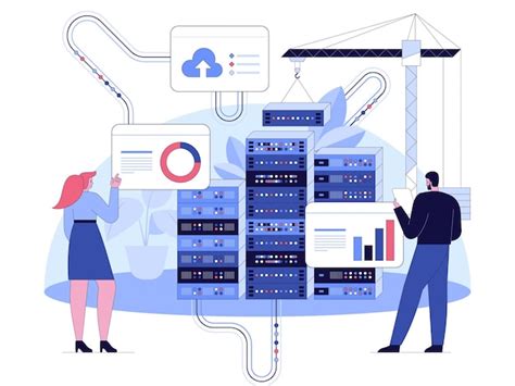 Concepto de programación de software y desarrollo web Vector Premium