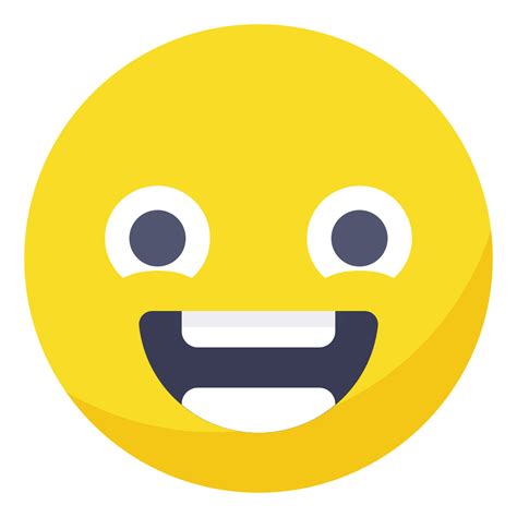 Excited Face Happy Positive Smile Smiley Welcoming Icon Free