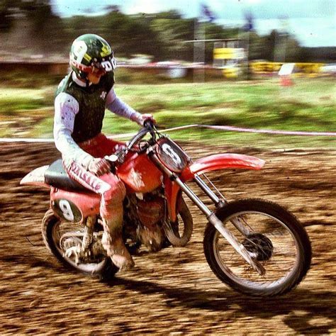 Graham Noyce 1979 Trophee Des Nations Honda Dirt Bike Motocross Bike