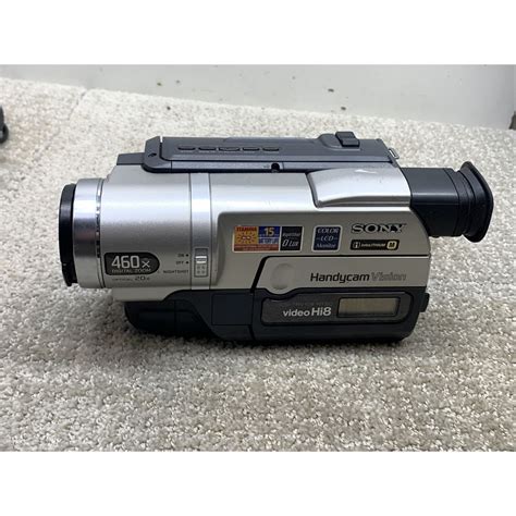 vintage sony  fi  stereo handycam ccd fx wwwaguabrancaallegbr