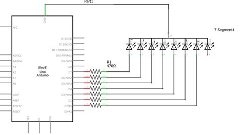 Seven segment display counter - Digital Lab