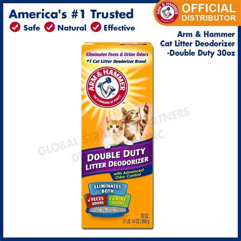 Arm And Hammer Cat Litter Deodorizer Double Duty 30oz Shopee Philippines