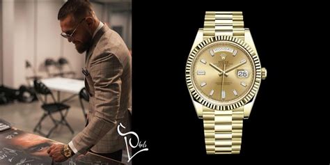 Conor McGregor Watch Collection Watch Collection Rolex Presidential