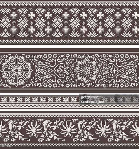 floral abstract vintage pattern high res vector graphic getty images