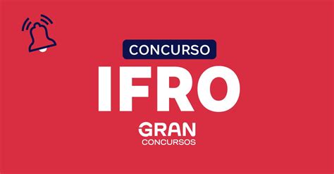 Concurso IFRO Resultado Final Homologado Veja