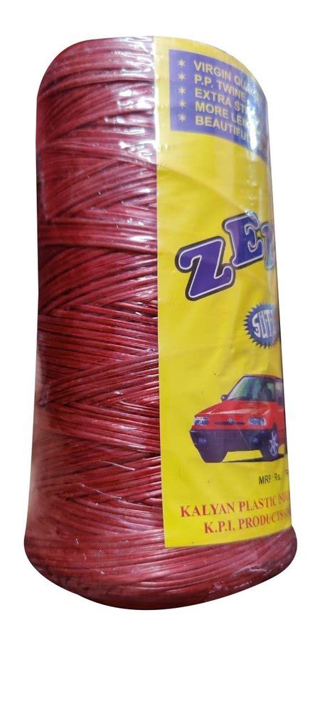 Zen Red Virgin Plastic Twine Sutli For Packaging At Rs Kg In Salem