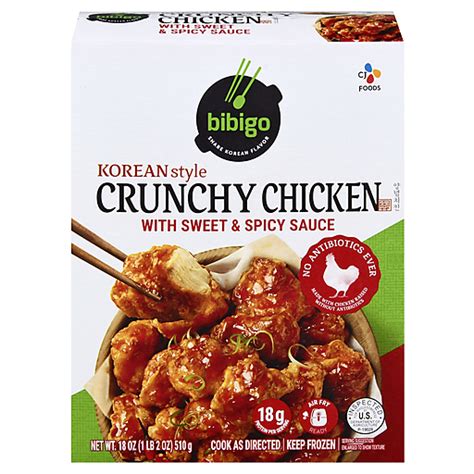 Bibigo Crunchy Chicken Korean Style 18 Oz Shop Superlo Foods