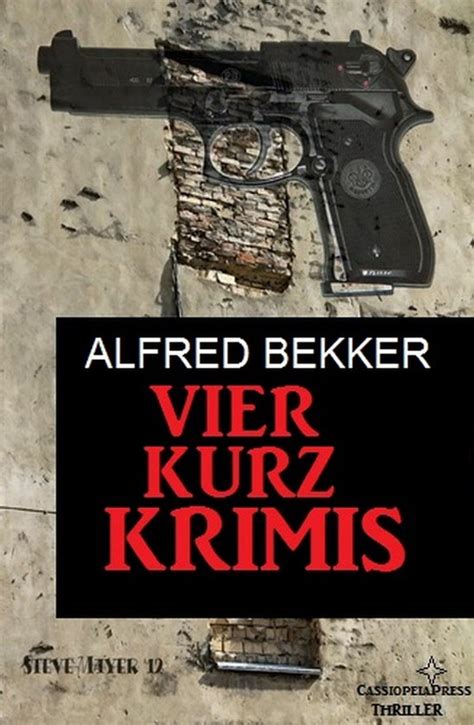 Vier Kurz Krimis Ebook Alfred Bekker Boeken Bol