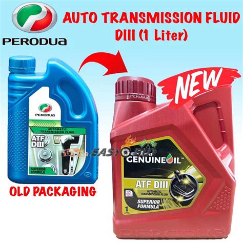 Perodua ATF D III D III AUTO TRANSMISSION FLUID Gear Oil 1L Viva Kenari