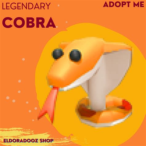 Jual COBRA ADOPT ME PET ROBLOX POLOS LEGENDARY Shopee Indonesia