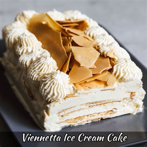 How To Make Viennetta Ice Cream Cake(Recipe) - Foodie Front