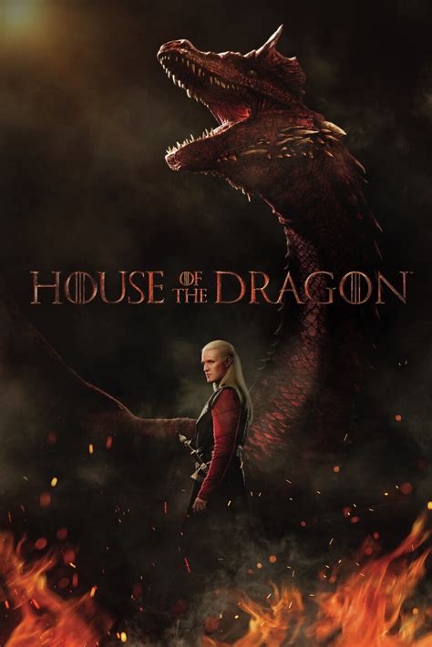 Poster, affiche House of the Dragon - Daemon Targaryen | Cadeaux et ...