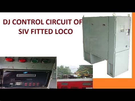 DJ Control Circuit Of SIV Fitted Loco YouTube