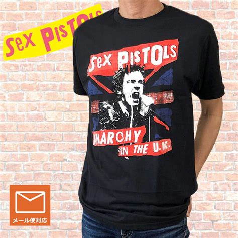 【楽天市場】ロックtシャツ バンドtシャツ Sex Pistols セックス・ピストルズ ジョニー・ロットン Anarchy In The U K ロゴ Tシャツ Uk Tシャツ パンク