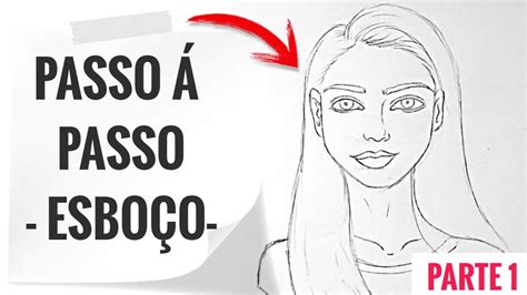 Como Eu Desenho Parte 1 EsboÇo Youtube