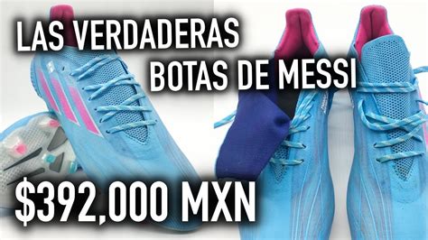 AsÍ Son Las Verdaderas Botas De Messi Valen 392 000 Mxn Youtube