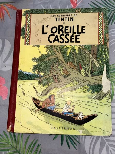 Album De Tintin Et Milou Loreille Cass Em Eur Picclick Fr