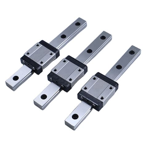 7mm To 15mm Miniature Linear Guides Rail Block MGN7C Linear Rails 100mm