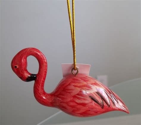 Pink Flamingo Tree Ornaments • Comfy Christmas