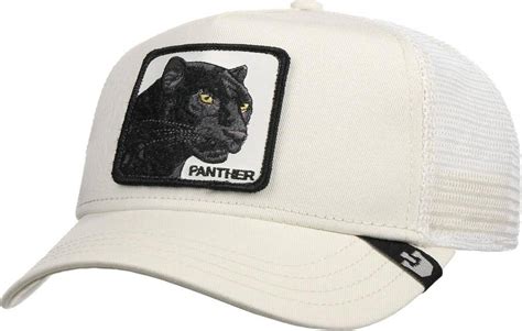 Goorin Bros Black Panther Trucker Cap Unisex White Pris