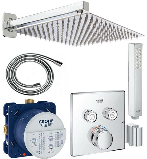 Grohe Smartcontrol Unterputz Eurocube Handbrause Regendusche A