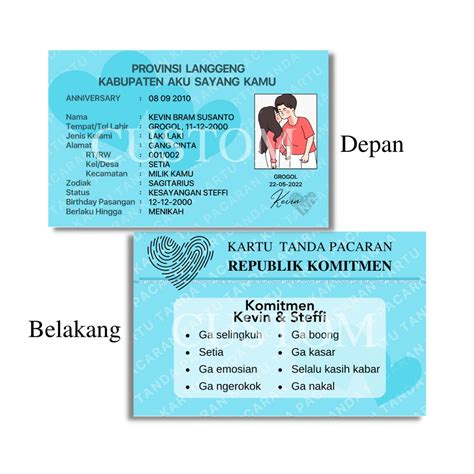 Jual Kartu Tanda Pacaran Call Me If You Get Lost Shawty Pass