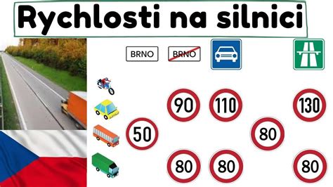 Rychlosti V R Auto Kola Maxim Ln Rychlosti Na Silnic Ch V Obci