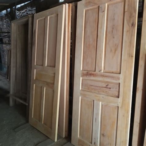 Jual Daun Pintu Kayu Panel Murah Jakarta Selatan Bejo Mebel Tokopedia