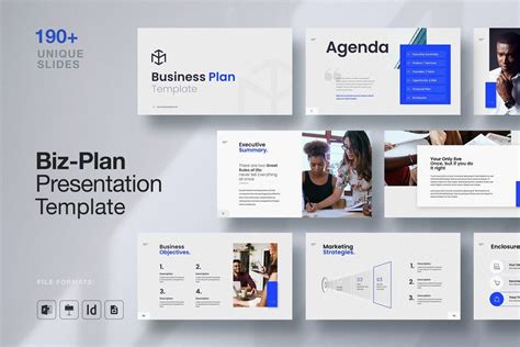 PoweredTemplate에서 PixWork의 Business Plan Keynote Template Apple