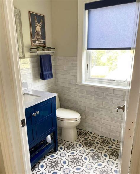 Encaustic Cement Bathroom Floor Tile Idea Soul Lane