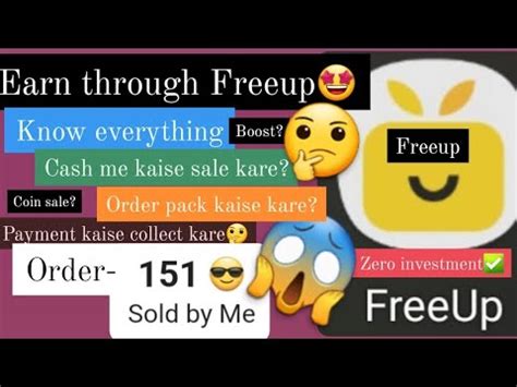 Freeup Pe Selling Kaise KareSell Old Stuff Earn Real Money Freeup