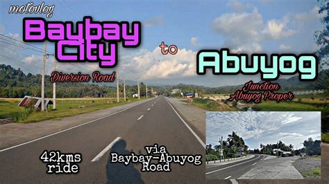 Baybay Abuyog Road Updates Leyte Philippines Youtube