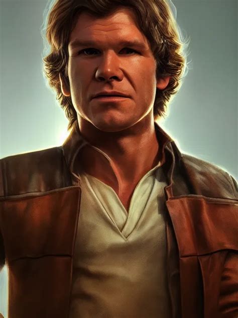 Portrait Art Of Han Solo K Ultra Realistic Lens Stable Diffusion