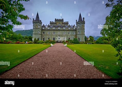 Inveraray Castle Invc Stock Photo Alamy