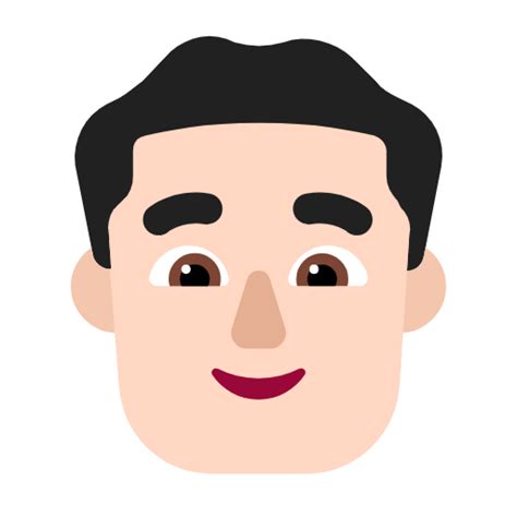 👨🏻 Man: Light Skin Tone Emoji Meaning - From Girl & Guy - Emojisprout