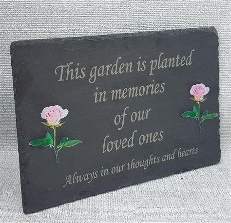 Personalised Garden Plaques