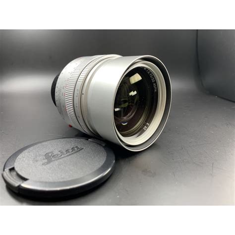 Leica Noctilux M 50mm F 0 95 ASPH Silver USED Meteor