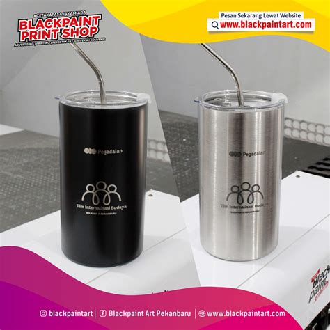 Blackpaint Art Grafir MUG Stainless Steel Digital Printing Pekanbaru