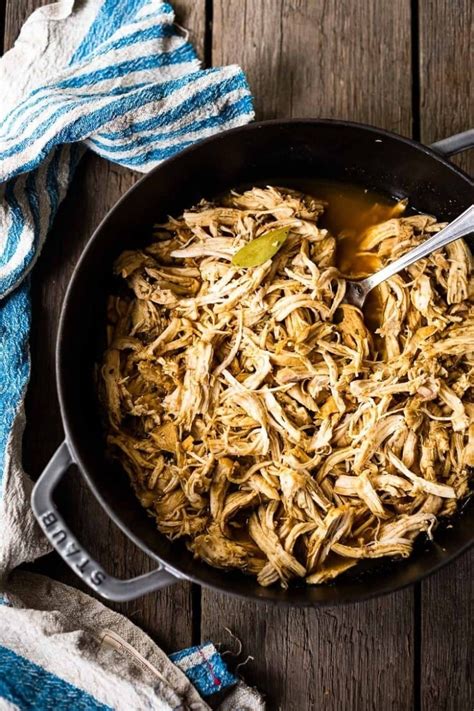 Simple Shredded Chicken Three Ways Feasting At Home