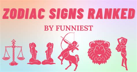 The Funniest Zodiac Signs Ranked So Syncd