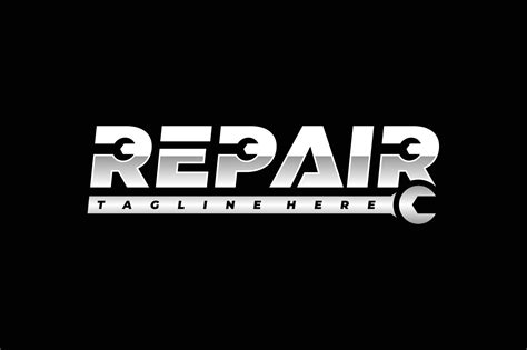repair text logo 9852819 Vector Art at Vecteezy
