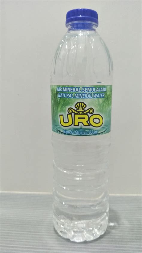 Uro Mineral Water 15lbottle 12 Bottles Per Carton — Horeca