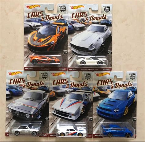 Hot Wheels Cars Donuts Set Of Hobbies Toys Toys Games On Carousell
