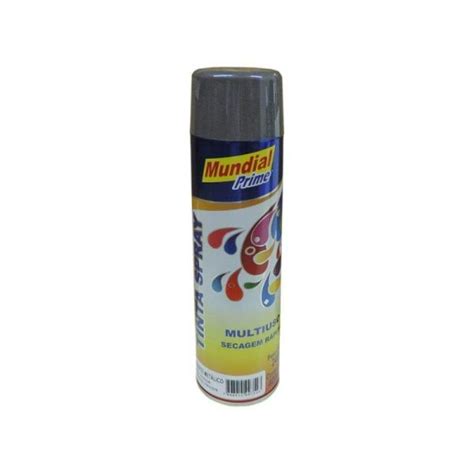 Tinta Spray Grafite Metalico 400ml Mundial Prime