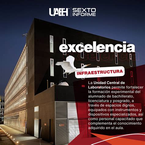 Sexto Informe de la Administración Universitaria Infraestructura