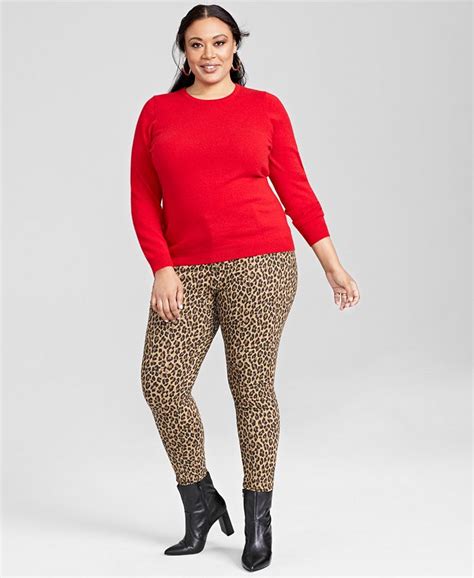 Charter Club Plus Size Cashmere Wool Blend Crewneck Sweater Created For Macys And Reviews