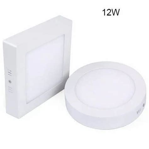 Ceramic Warm White 12W LED Surface Panel Light 12 W At Rs 210 Piece In