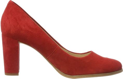 Clarks Kaylin Cara Closed Toe Heels In Red Lyst UK